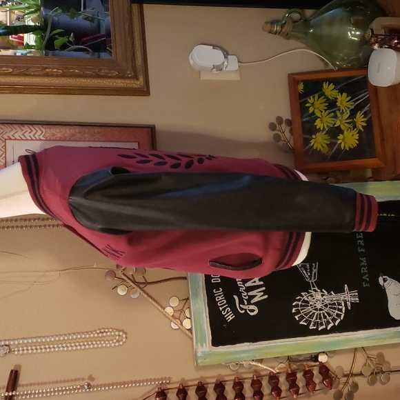 PINK Victoria's Secret Letterman's Jacket Size XS - Picture 3 of 6